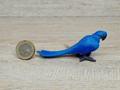 Schleich - 14859 bzw. [Treuefigur] 17090 Hyazinth Ara (Fähnchen) – Bild 2