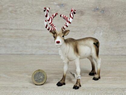 Schleich - 72168 Rentier [Weihnachtsrentier] (exclusive Model) (RAR) (Fähnchen-Sammler) – Bild 2