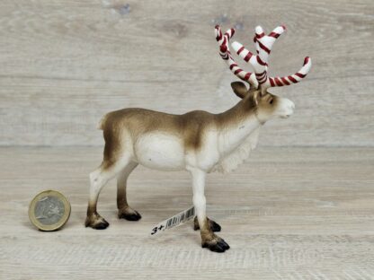 Schleich - 72168 Rentier [Weihnachtsrentier] (exclusive Model) (RAR) (Fähnchen-Sammler) – Bild 3