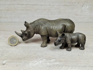 Schleich -Spitzmaulnashorn Familie #1