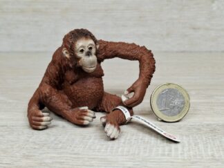 Schleich - 14775 Orang - Utan Weibchen (Fähnchen-Sammler)