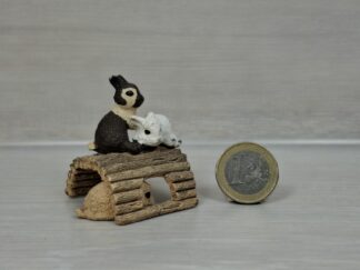 Schleich - 13748 Kaninchenjungen, spielend