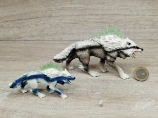 Schleich - Schneewolf + Schneewolf, mini [Eis-Welt]