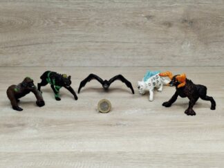 Schleich – Mc-D. Eldrador Team [Dschungel-Welt] + [Eis-Welt] + [Lava-Welt] + [Schatten-Welt] + [Stein-Welt]