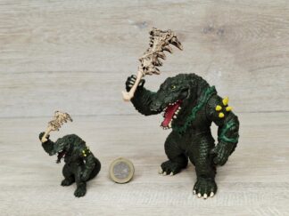 Schleich - Kampfkrokodil mit Waffe + Kampfkrokodil mit Waffe, mini [Dschungel-Welt +]