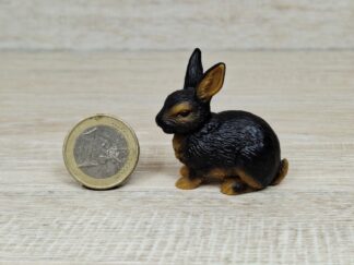 Schleich - 13137 Kaninchen [schwarz/karamellbraun]
