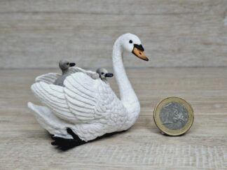 Schleich - 13718 Höckerschwänin mit Küken (RAR)