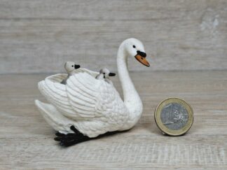 Schleich - 13718 Höckerschwänin mit Küken (RAR)