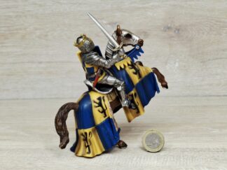 Schleich - 70009 Fürst auf steigendem Pferd [Löwenritter]