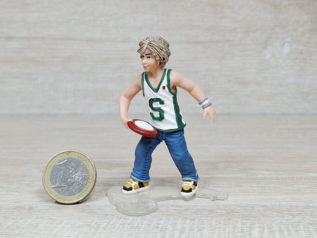 Schleich – 13903 Junge mit Frisbee (RAR)