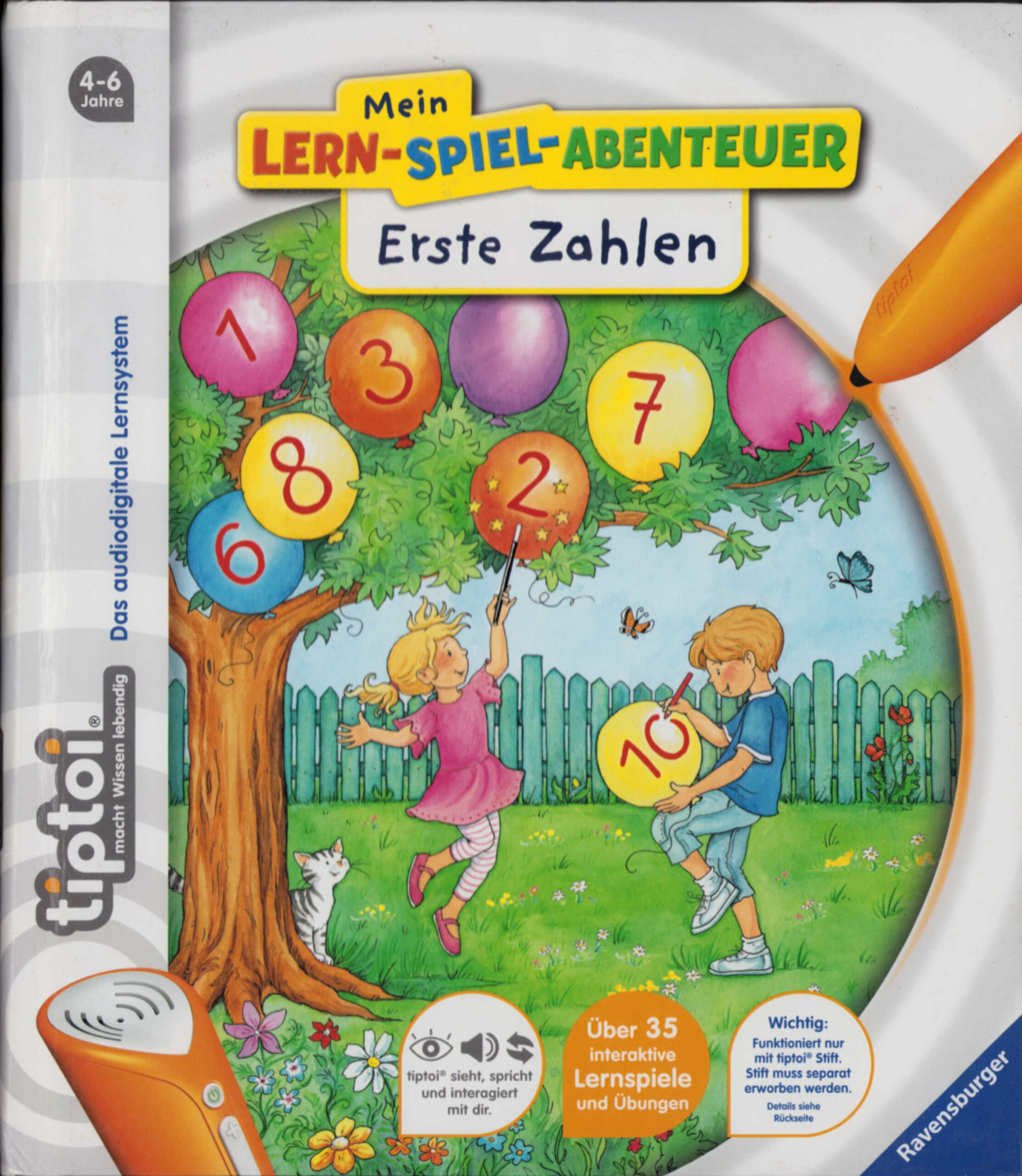 Ravensburger - tiptoi - Lern-Spiel-Abenteuer – Erste Zahlen