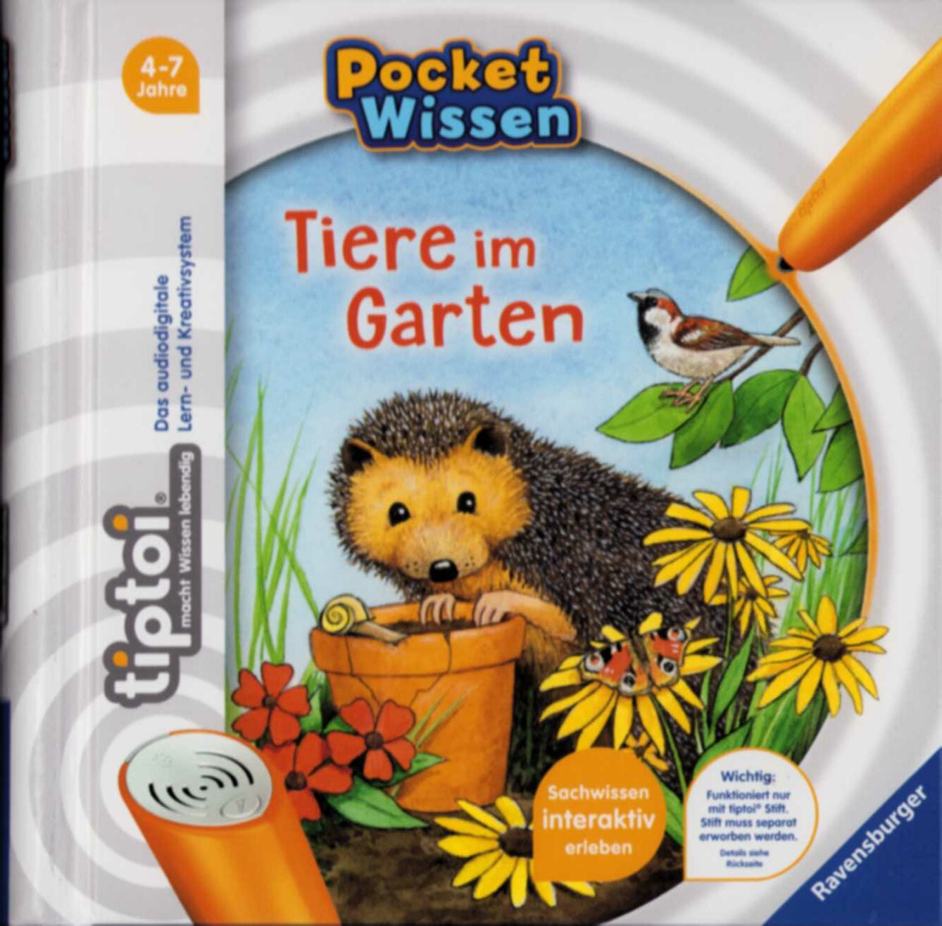 Ravensburger - Pocket Wissen - Tiere im Garten