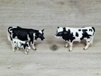 Schleich - Schwarzbunt Rinder Familie komplett #3
