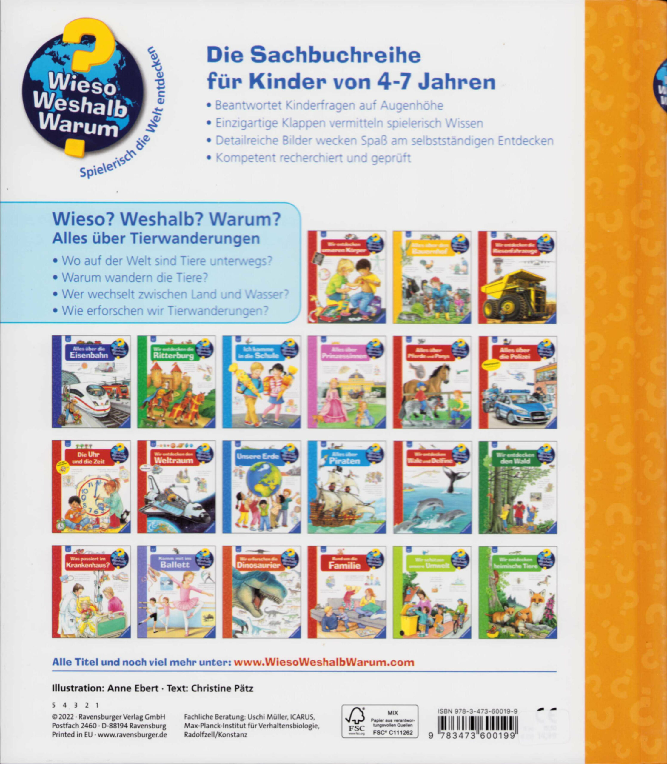 Ravensburger - Wieso? Weshalb? Warum? #37 – Alles über Tierwanderungen
