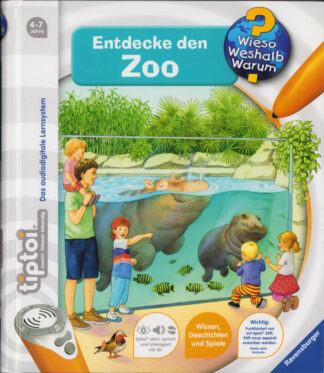 Ravensburger - tiptoi - Wieso? Wehalb? Warum? #20 Entdecke den Zoo