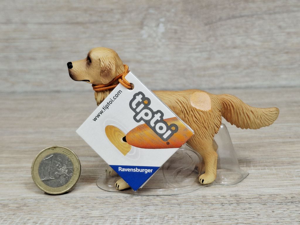 Ravensburger - tiptoi - Spielfiguren - Golden Retriver Rüde (mit Spielfigurenkarte)