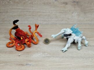 Schleich - 70826 Eiskäfer vs. Feuerkrake [Eis-Welt und Lava-Welt +]