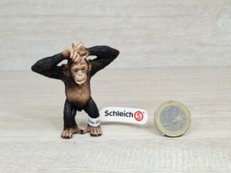 Schleich – 14680 Schimpansen-Junges (Fähnchen-Sammler)´