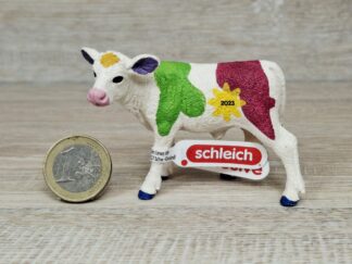 Schleich - 72207 Farbenfrohes Frühlingskalb (2023 exclusive) (Fähnchen-Sammler)