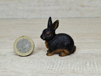 Schleich - 13137 Kaninchen [schwarz/karamellbraun]