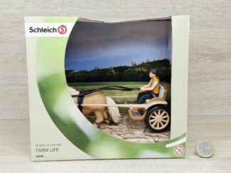 Schleich - 42040 Ponykutsche/ Kutsche/ Sulky [Shetland Pony Stute] (mit OVP)