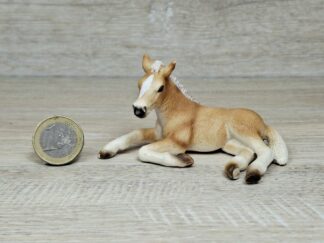 Schleich - 13292 Haflinger Fohlen [liegend]