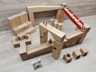 HABA - Kugelbahn - 1136 Große Grundpackung [Kugelbahn-Bausatz]