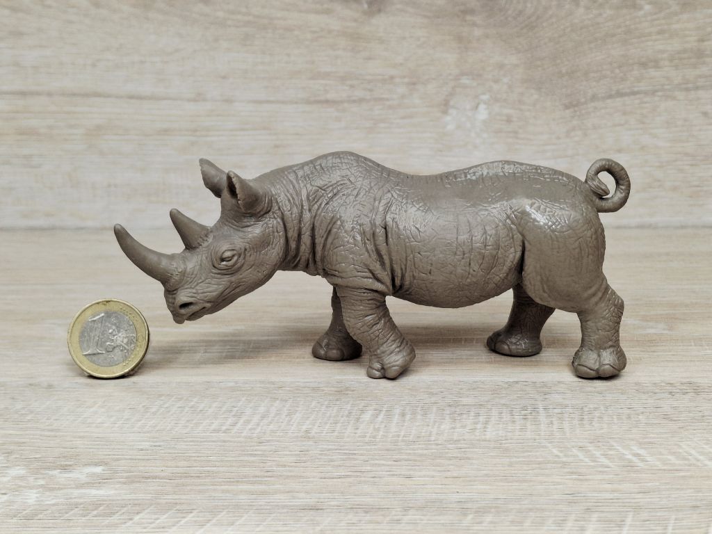Schleich - 14394 Spitzmaulnashorn Bulle (RAR) [ROHLING]
