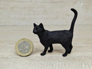 Schleich - 13770 bzw. [Treuefigur] 17068 Katze, stehend [schwarz] [ROHLING]