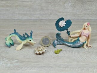 Schleich - 70555 Michelle Meerjungfrau mit Seepferdchen [Meamare]