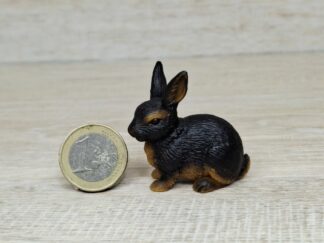 Schleich - 13137 Kaninchen [schwarz/karamellbraun]