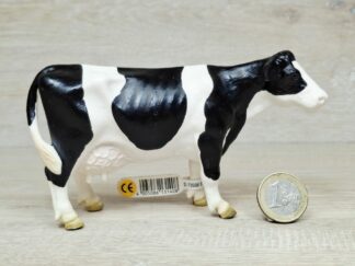 Schleich - 13140 Kuh Schwarzbunt, stehend (Fähnchen-Sammler)´