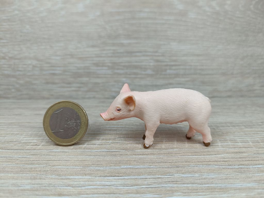 Schleich - 13783 bzw. [Treuefigur] 17062 Ferkel, stehend