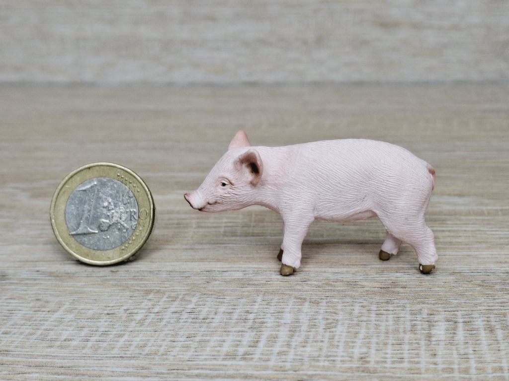 Schleich - 13783 bzw. [Treuefigur] 17062 Ferkel, stehend