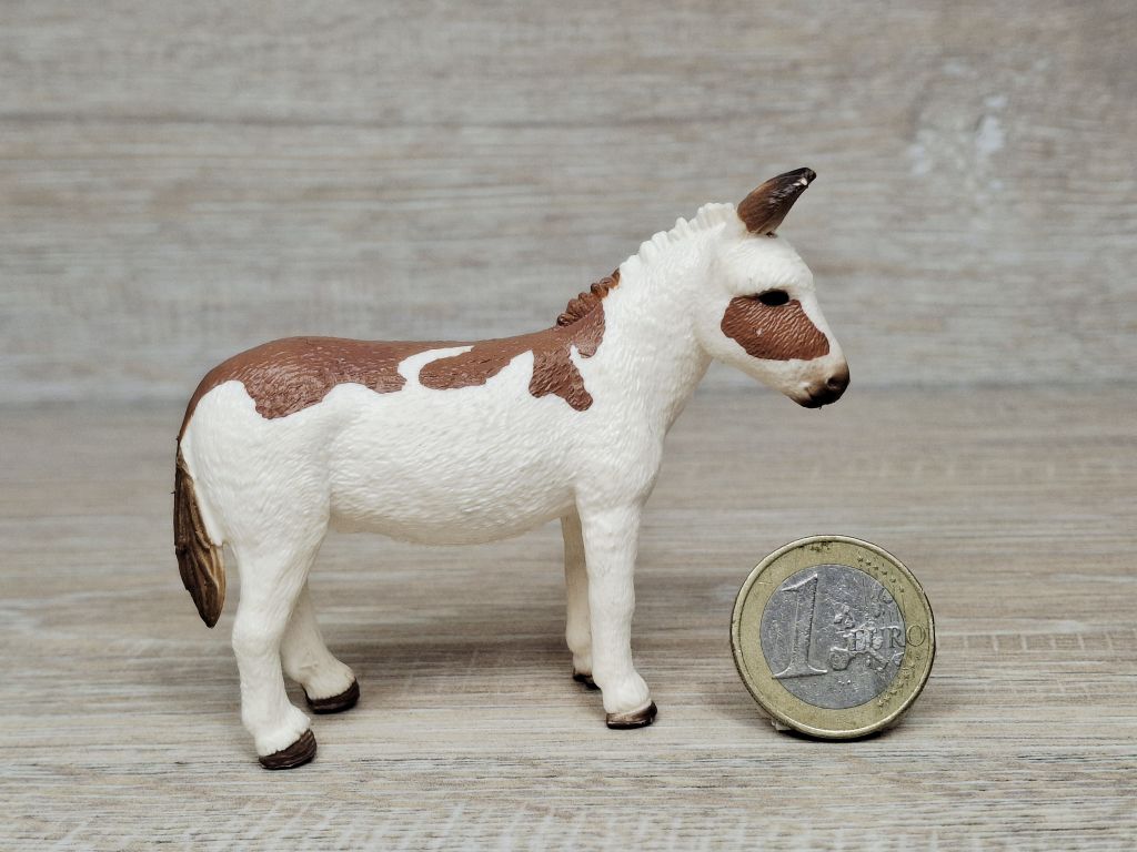 Schleich - 13961 Amerikanischer Esel, gefleckt