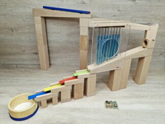 HABA - Kugelbahn - 3971 Grundpackung Klänge [Trommel, Klangstäbe, Klangbahn, Melodiesteine] [Kugelbahn-Bausatz]