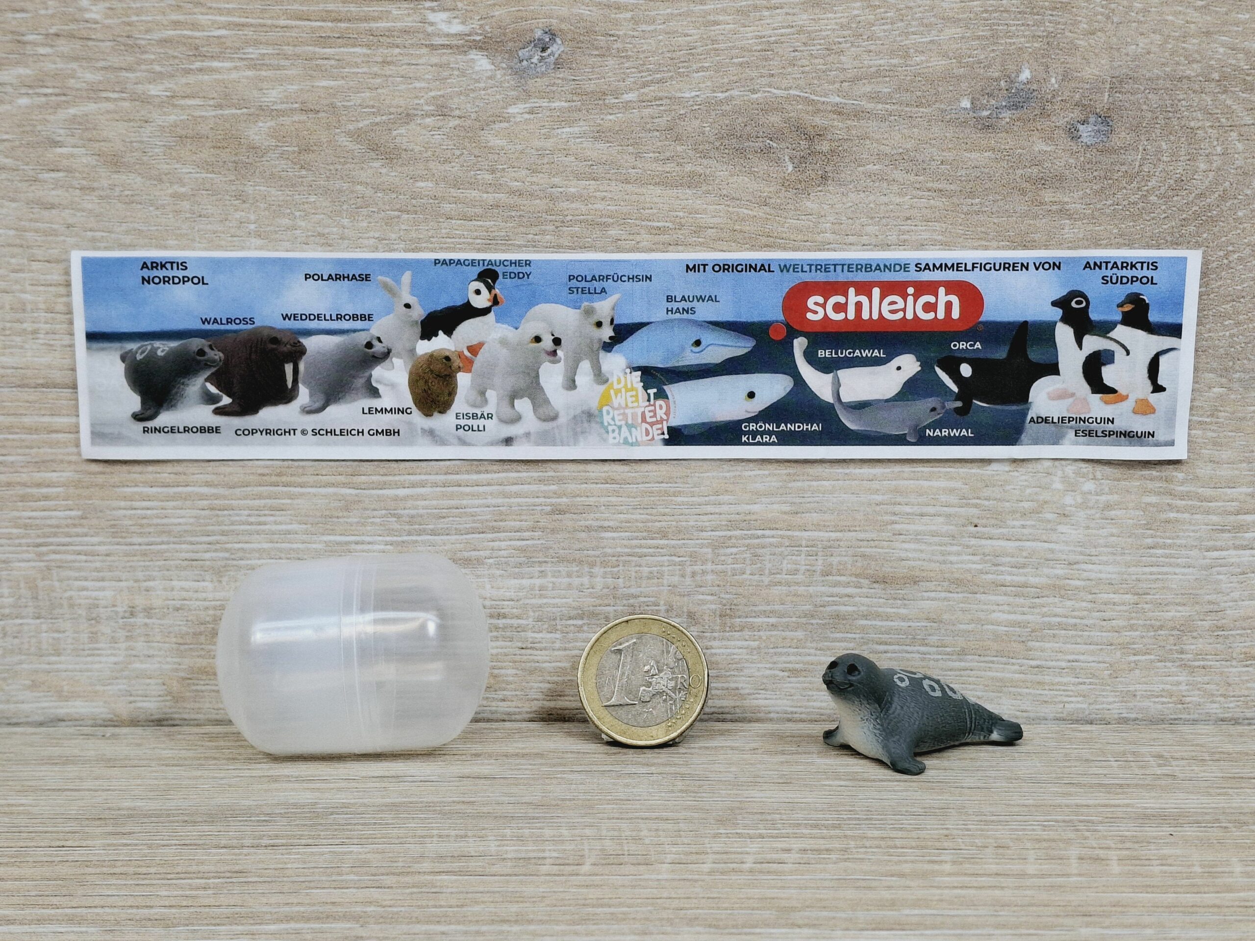 Schleich - Weltretterbande - Ringelrobben [Sammelfigur Serie 1 - Nr 01/15]
